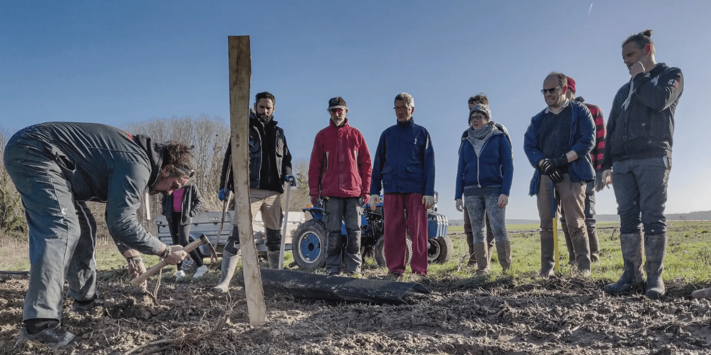 Groupe de planteurs